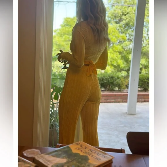 Stoned Immaculate “Fox on the Run” set in yellow size L - Picture 6 of 12